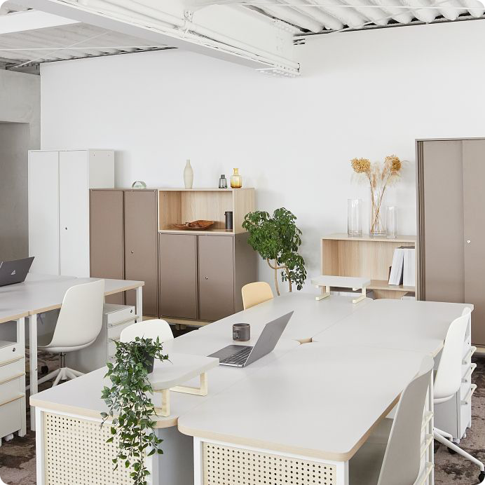 PREDONA スチール引違い書庫3段 （上置き用）